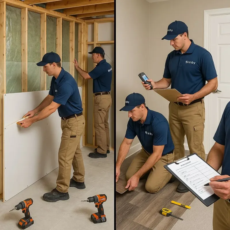 Repairs and Reconstruction process in Marietta, PA